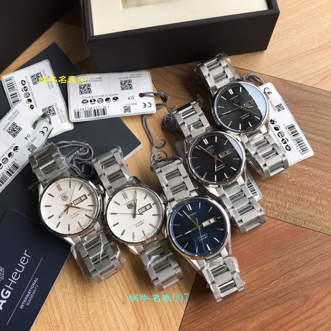   渠道原单  泰格豪雅Tag Heuer卡莱拉系列WAR201D.BA0723腕表 / TG072