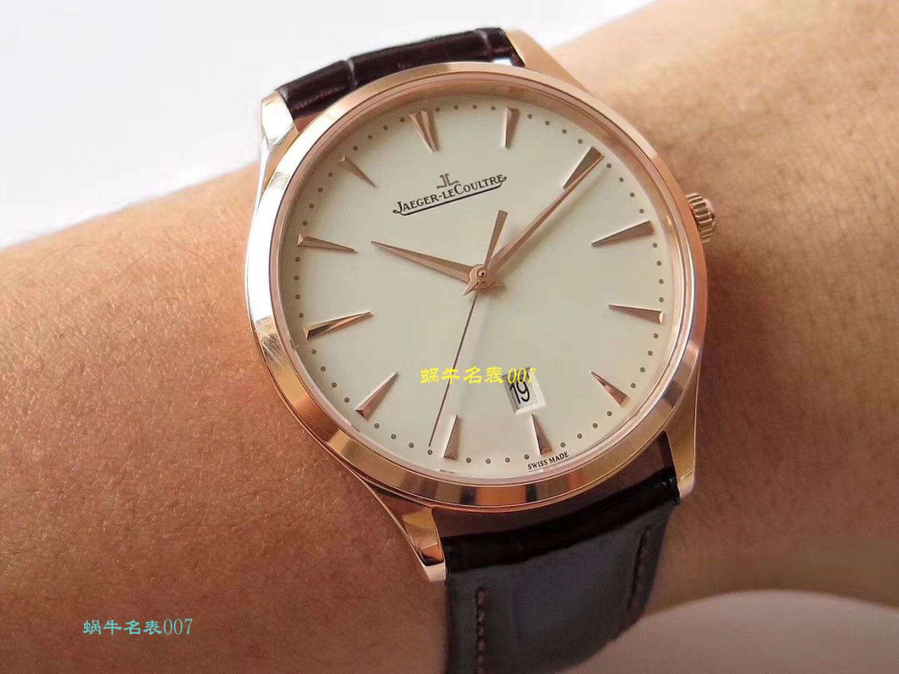 ZF厂超薄臻品  极简主义 超薄设计  厂家积家Jaeger-LeCoultre MASTER ULTRA THIN超薄大师系列腕表系列 / JJ138