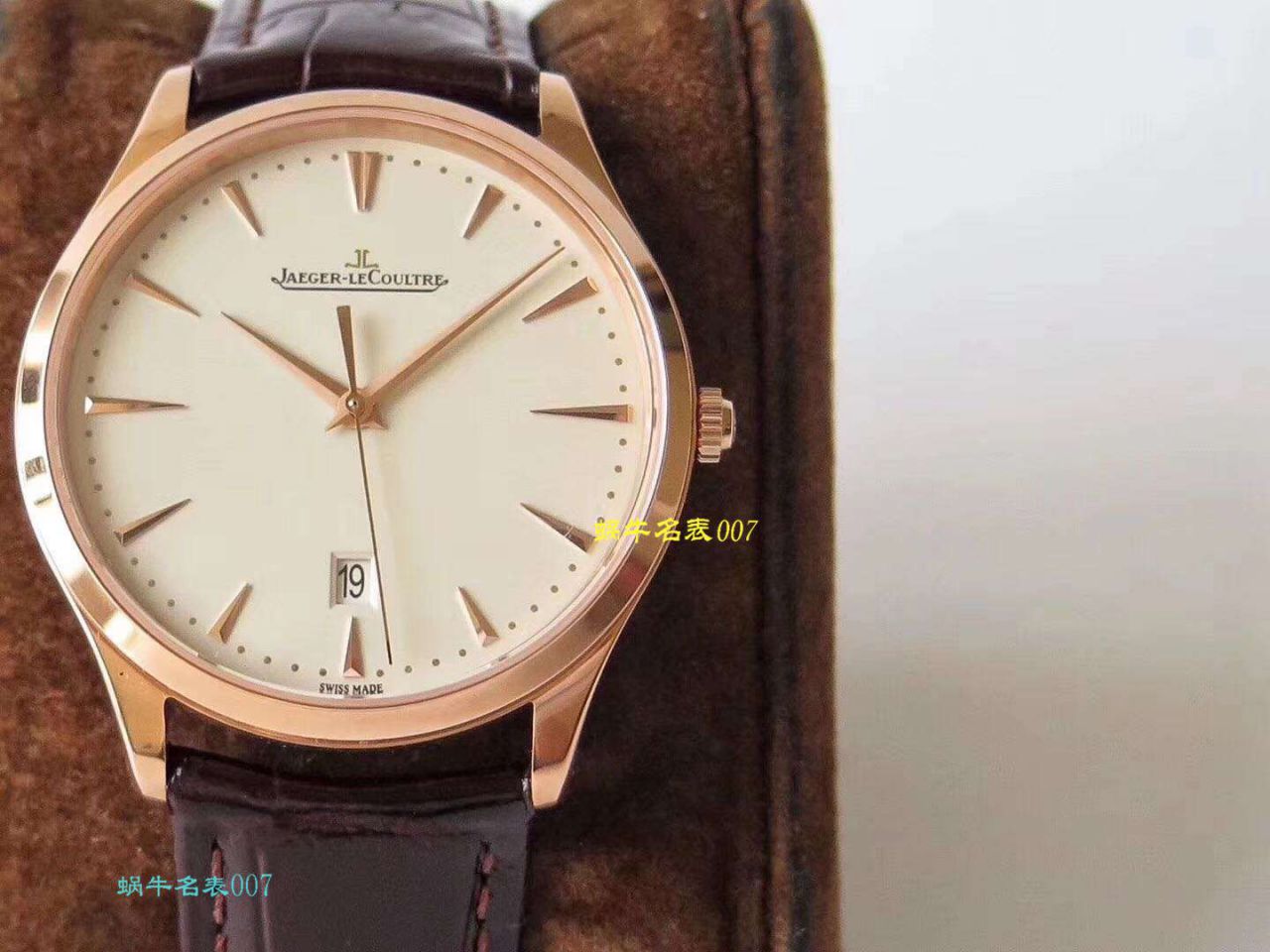 ZF厂超薄臻品  极简主义 超薄设计  厂家积家Jaeger-LeCoultre MASTER ULTRA THIN超薄大师系列腕表系列 / JJ138
