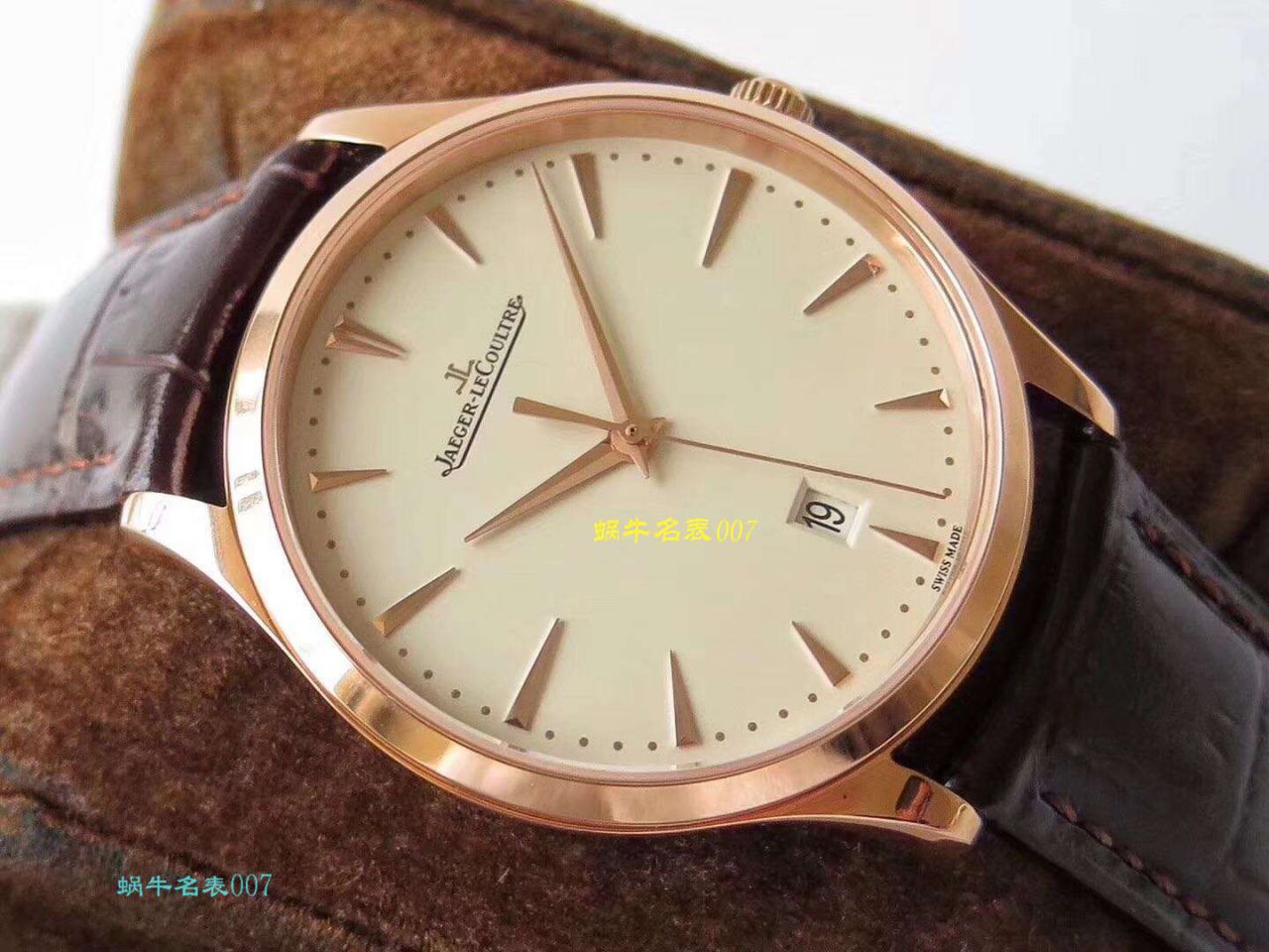 ZF厂超薄臻品  极简主义 超薄设计  厂家积家Jaeger-LeCoultre MASTER ULTRA THIN超薄大师系列腕表系列 / JJ138