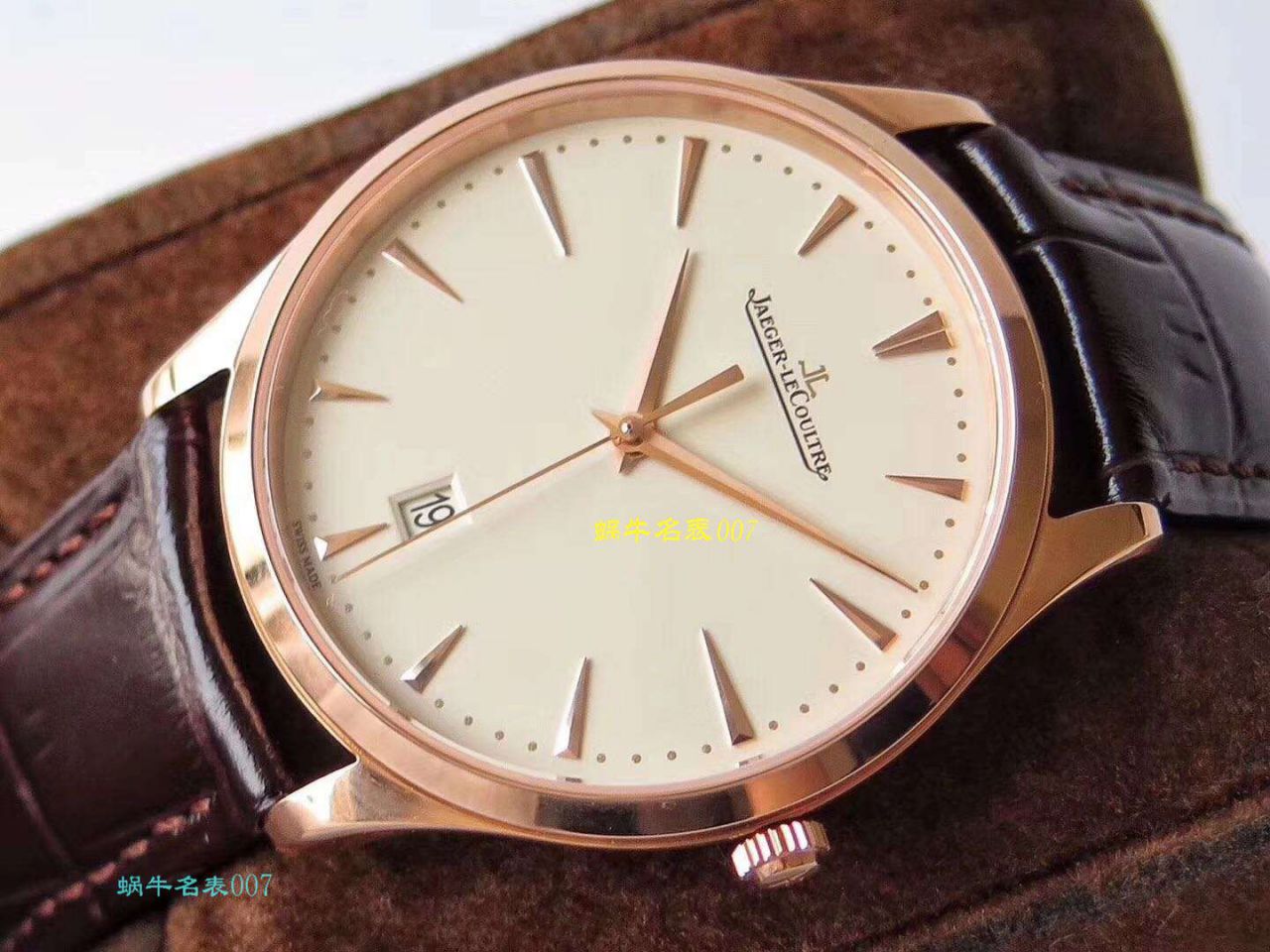 ZF厂超薄臻品  极简主义 超薄设计  厂家积家Jaeger-LeCoultre MASTER ULTRA THIN超薄大师系列腕表系列 / JJ138