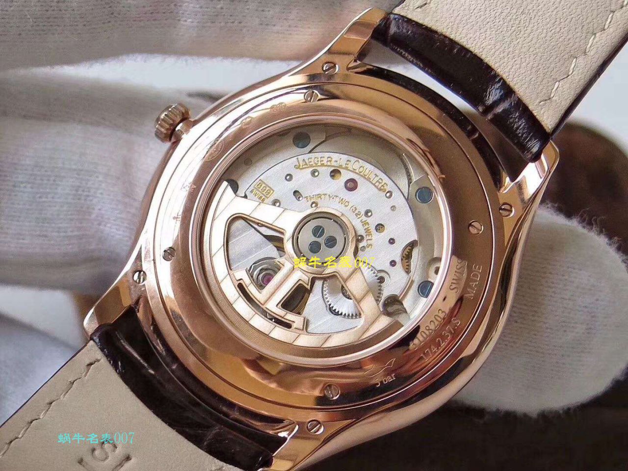 ZF厂超薄臻品  极简主义 超薄设计  厂家积家Jaeger-LeCoultre MASTER ULTRA THIN超薄大师系列腕表系列 / JJ138