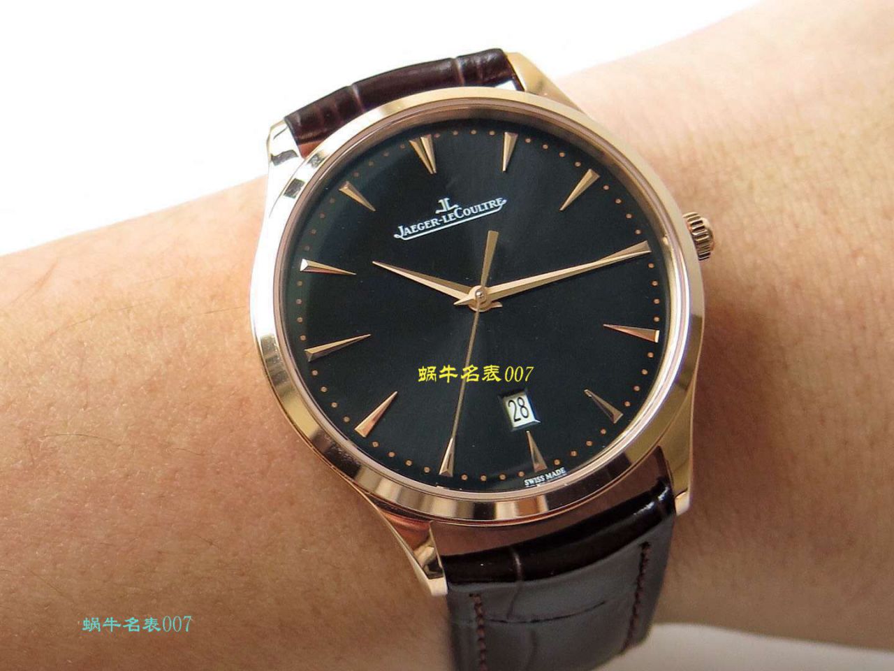 ZF厂超薄臻品  极简主义 超薄设计  厂家积家Jaeger-LeCoultre MASTER ULTRA THIN超薄大师系列腕表系列 / JJ138