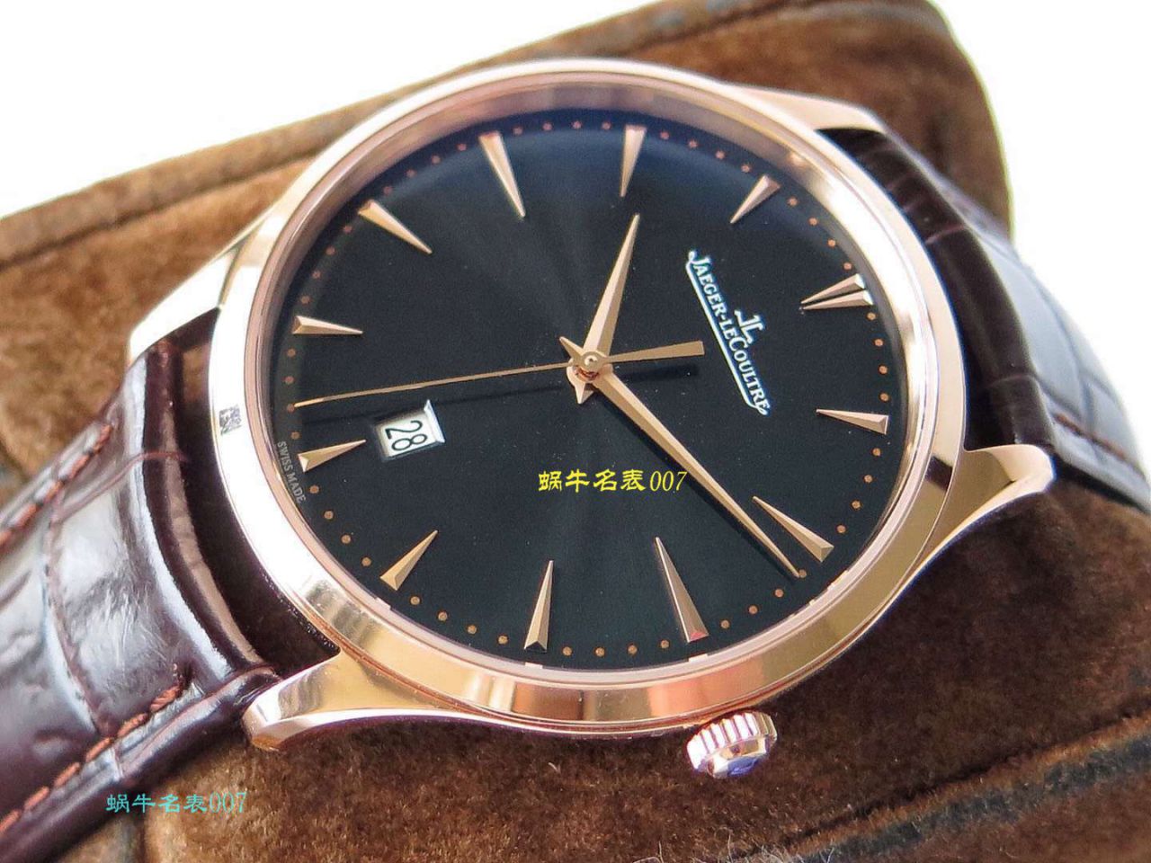 ZF厂超薄臻品  极简主义 超薄设计  厂家积家Jaeger-LeCoultre MASTER ULTRA THIN超薄大师系列腕表系列 / JJ138