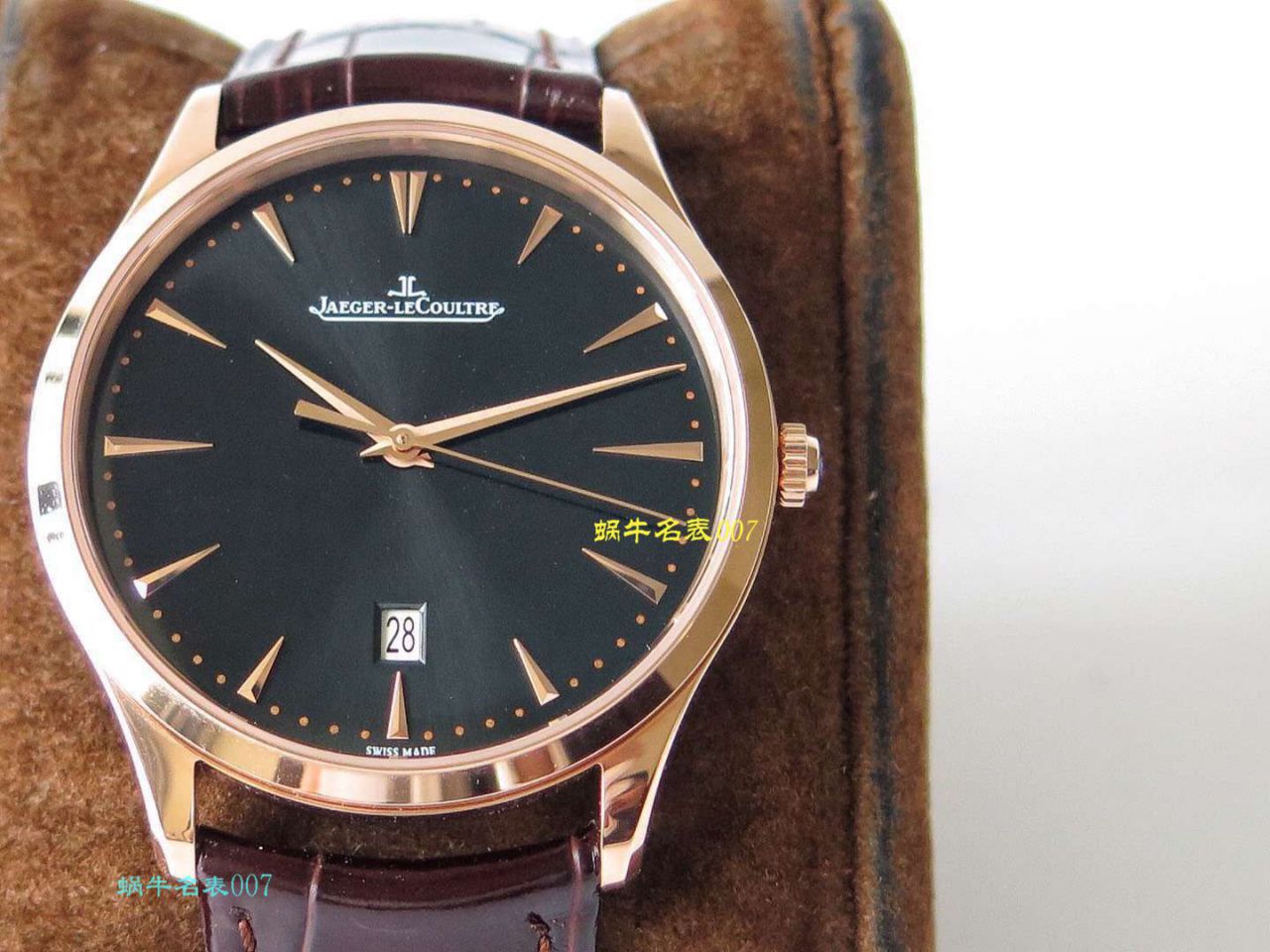 ZF厂超薄臻品  极简主义 超薄设计  厂家积家Jaeger-LeCoultre MASTER ULTRA THIN超薄大师系列腕表系列 / JJ138