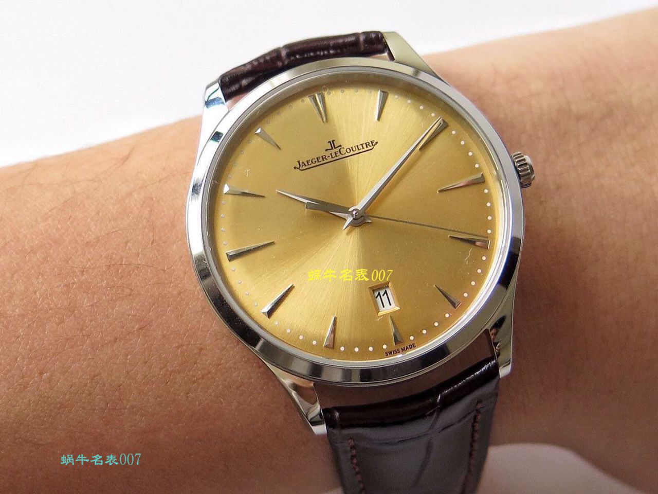 ZF厂超薄臻品  极简主义 超薄设计  厂家积家Jaeger-LeCoultre MASTER ULTRA THIN超薄大师系列腕表系列 / JJ138