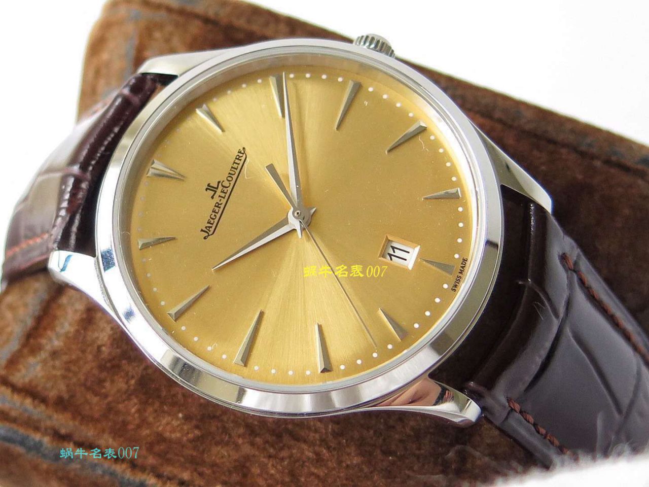 ZF厂超薄臻品  极简主义 超薄设计  厂家积家Jaeger-LeCoultre MASTER ULTRA THIN超薄大师系列腕表系列 / JJ138