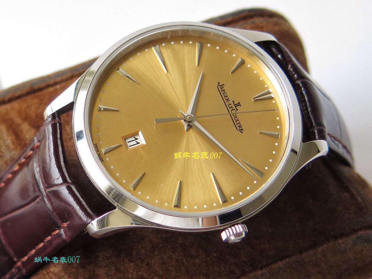 ZF厂超薄臻品  极简主义 超薄设计  厂家积家Jaeger-LeCoultre MASTER ULTRA THIN超薄大师系列腕表系列 / JJ138