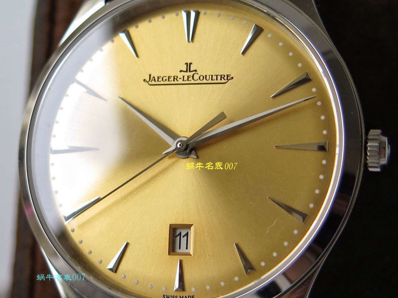 ZF厂超薄臻品  极简主义 超薄设计  厂家积家Jaeger-LeCoultre MASTER ULTRA THIN超薄大师系列腕表系列 / JJ138