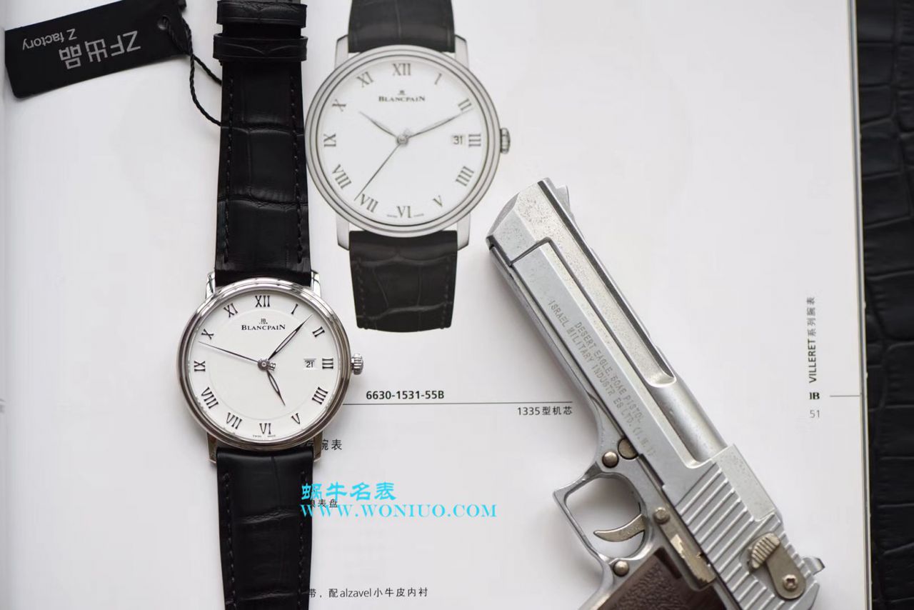 视频评测ZF厂宝珀手表版是什么意思  宝珀经典系列6651-3642-55B腕表 / BP059