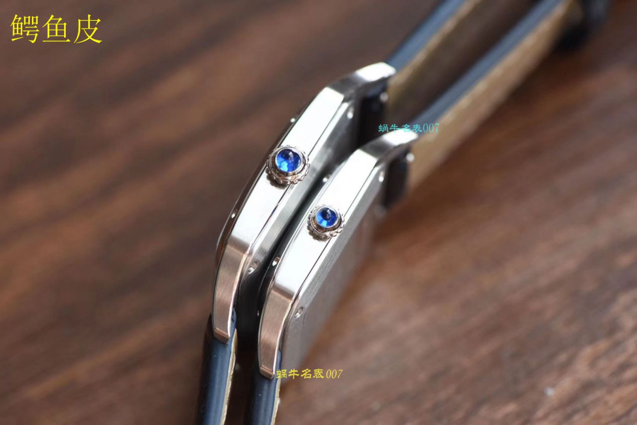 视频评测XF厂什么叫表  卡地亚山度士系列WSSA0022（大号）WSSA0023（小号）腕表 / K217