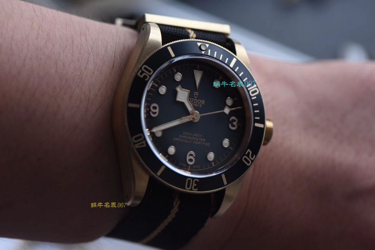 视频评测XF厂帝舵表  帝舵碧湾系列M79250BA-0001腕表贝克汉姆同款最新青铜型小铜盾 / DT038