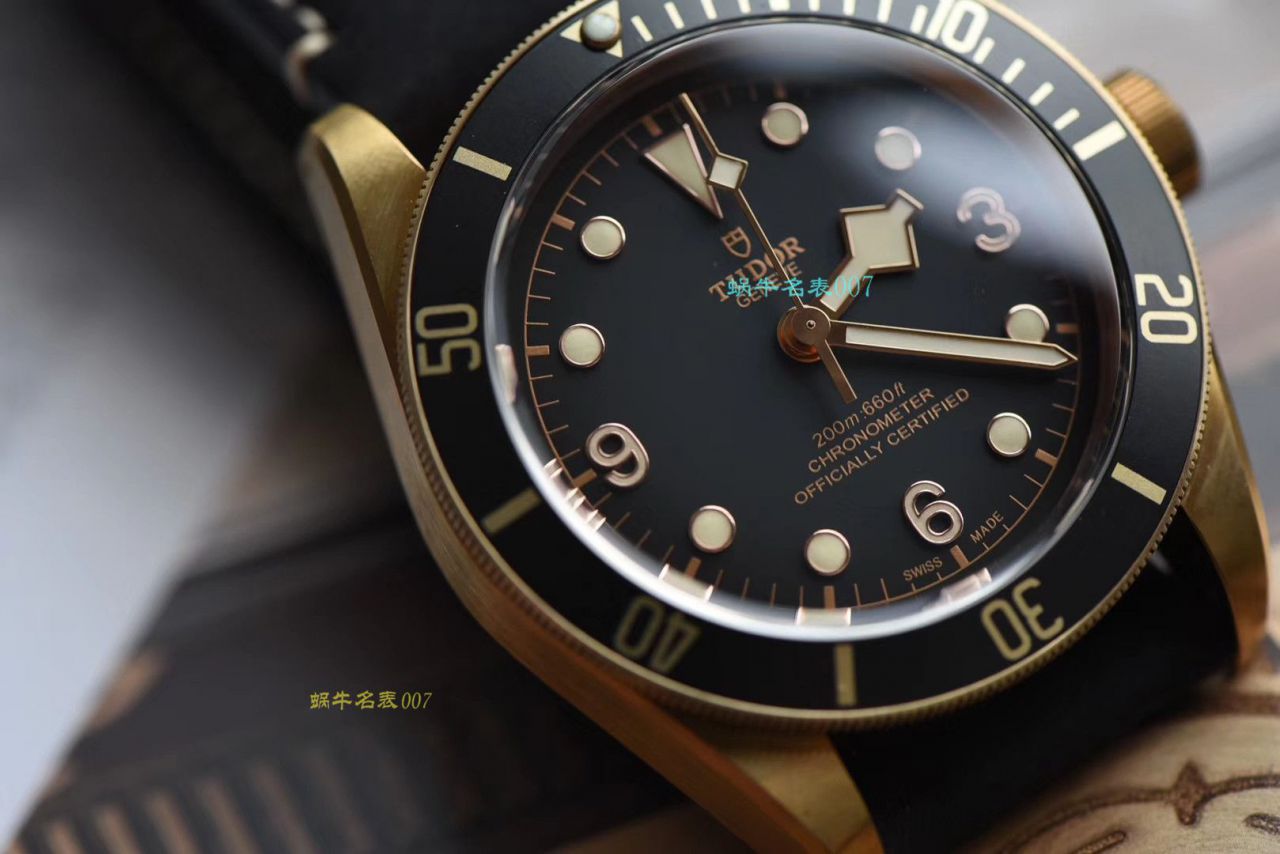视频评测XF厂帝舵表  帝舵碧湾系列M79250BA-0001腕表贝克汉姆同款最新青铜型小铜盾 / DT038