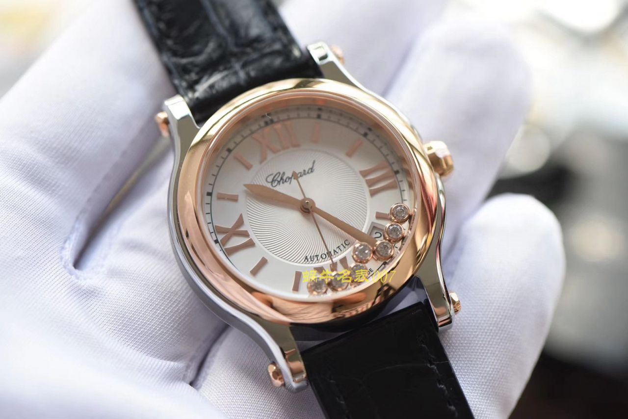   YF厂Chopard表  萧邦HAPPY DIAMONDS系列278559-6008女腕表 / XB038
