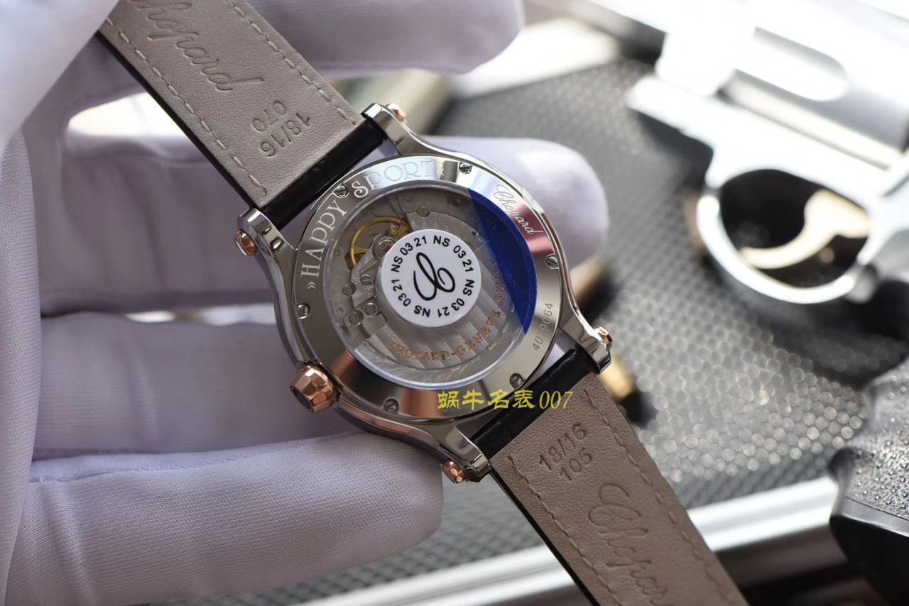   YF厂Chopard表  萧邦HAPPY DIAMONDS系列278559-6008女腕表 / XB038