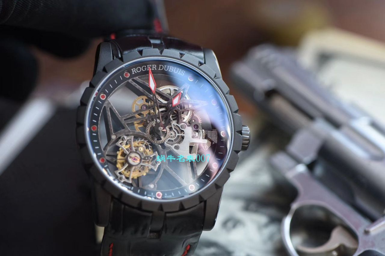   BBR厂Roger Dubuis表  罗杰杜彼EXCALIBUR（王者系列）系列陀飞轮腕表 / LJ032