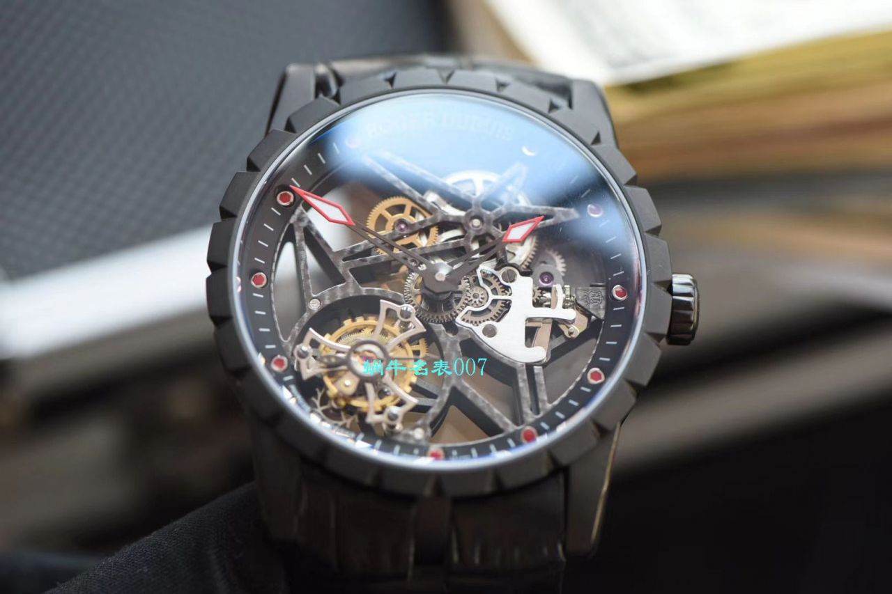   BBR厂Roger Dubuis表  罗杰杜彼EXCALIBUR（王者系列）系列陀飞轮腕表 / LJ032