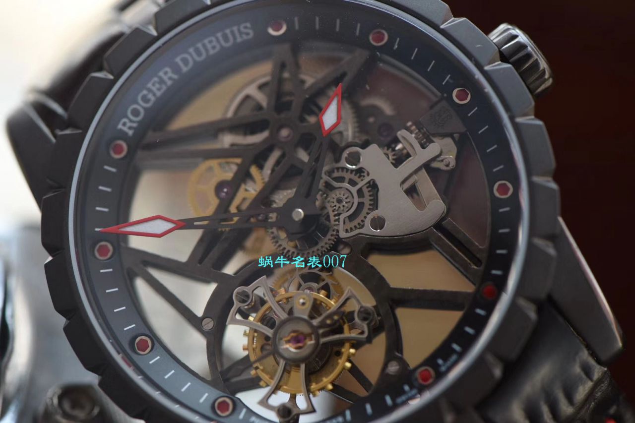   BBR厂Roger Dubuis表  罗杰杜彼EXCALIBUR（王者系列）系列陀飞轮腕表 / LJ032