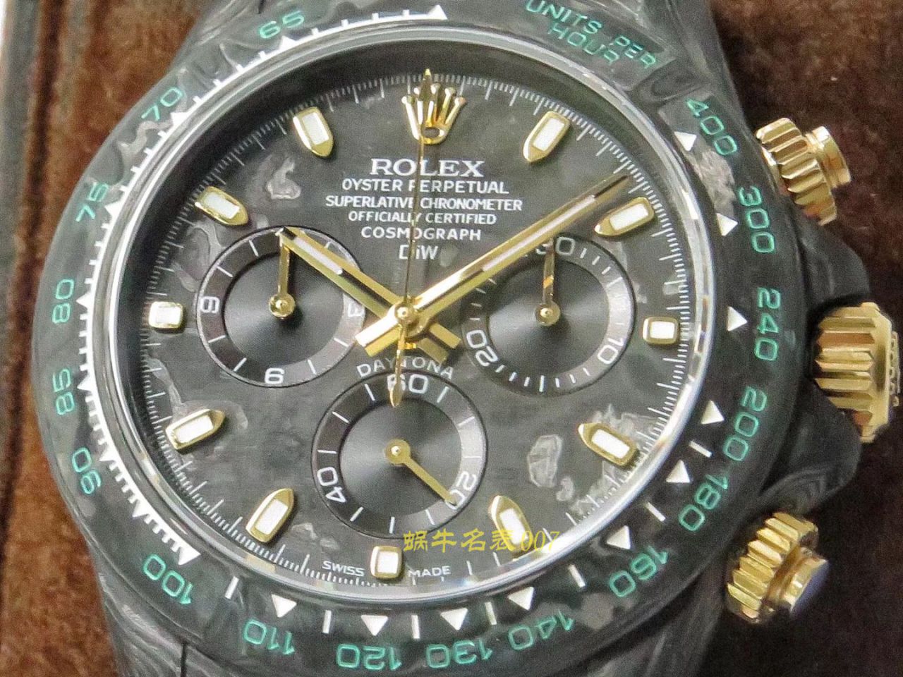   TW厂劳力士  劳力士ROLEX宇宙计时迪通拿系列之全碳纤维海外定制版 / R367