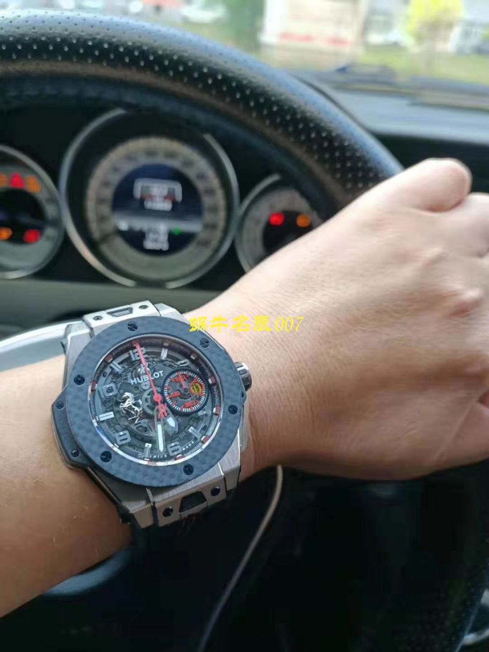 视频评测宇舶法拉利系列401.CX.0123.VR腕表  HBBV6最新力作‼️ Hublot  Ferrari Ceramic F11系列   / YB062
