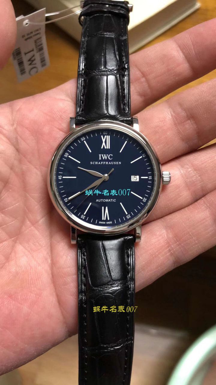 IWC万国表柏涛菲诺系列IW356501腕表  专柜原单  渠道出口订单！原封！缺个经销商印章就是正品！ / WG195