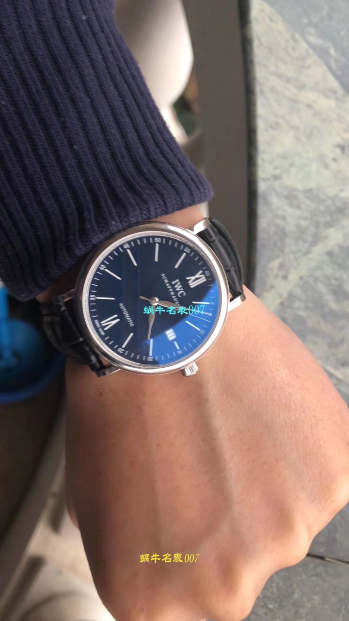 IWC万国表柏涛菲诺系列IW356501腕表  专柜原单  渠道出口订单！原封！缺个经销商印章就是正品！ / WG195