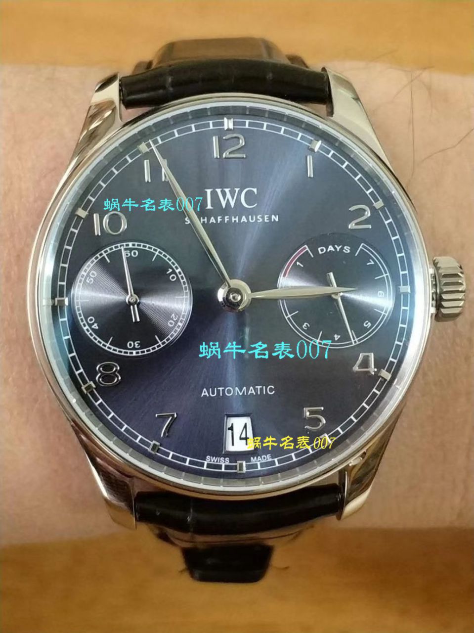 视频评测IWC万国表葡萄牙系列IW500710腕表  ZF高万国葡七手表  万国葡七V5最高版本新品 / WG316KL