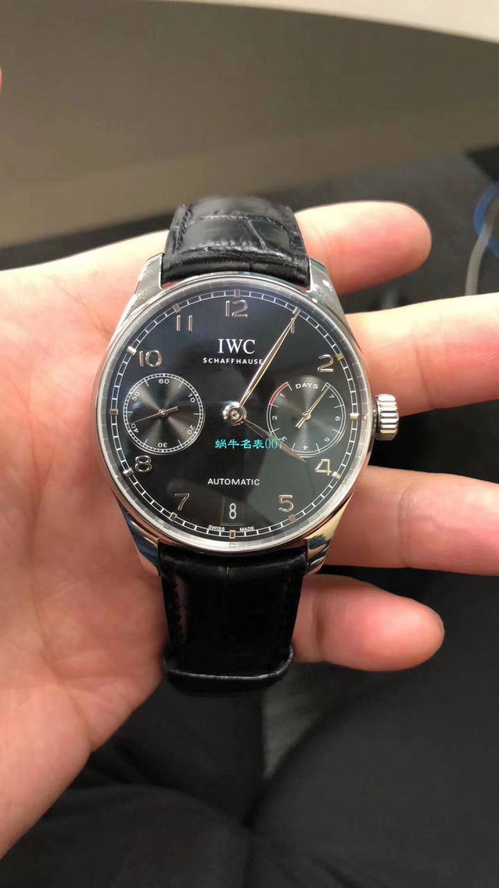 视频评测IWC万国表葡萄牙系列IW500710腕表  ZF高万国葡七手表  万国葡七V5最高版本新品 / WG316KL