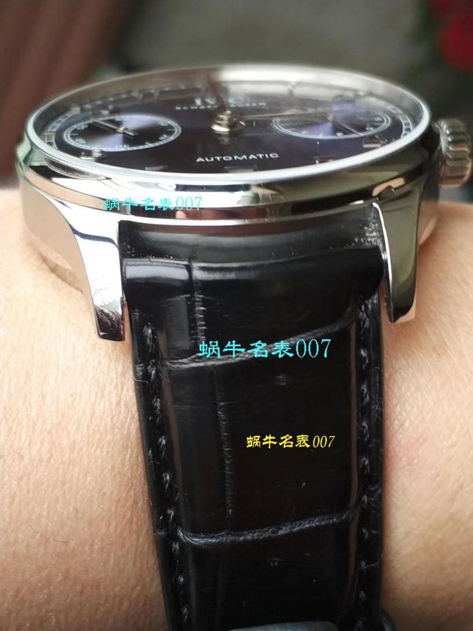   独家视频评测ZF  V5版本  万国葡萄牙七天7 DAYS系列 IW500710腕表《葡七蓝面》 / WG316