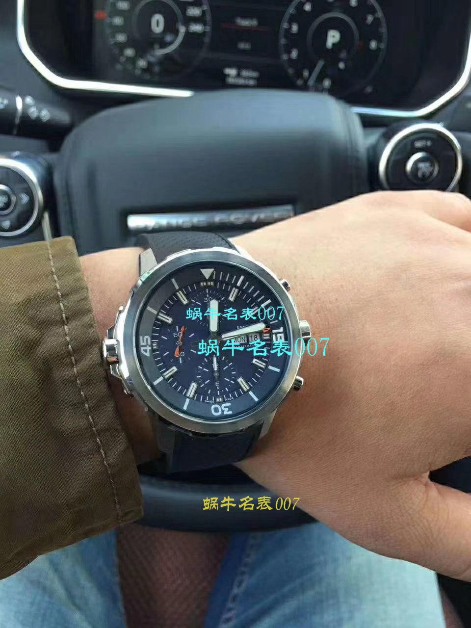 视频评测IWC万国表海洋时计系列IW376805腕表个  万国海洋计时系列 雅克-伊夫 库斯托探险之旅特别版   / WGBD307MM