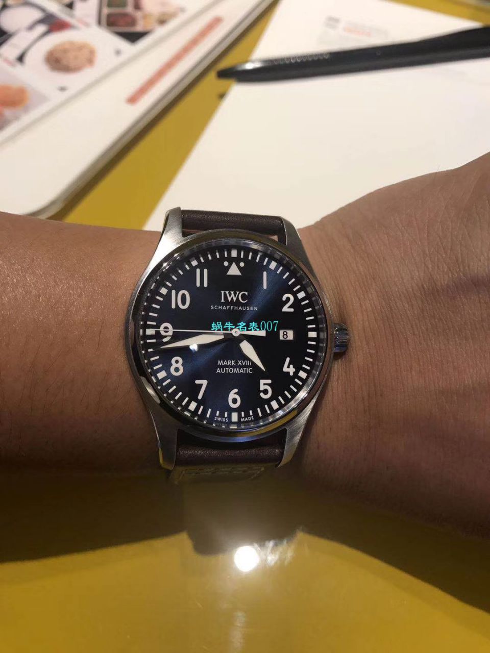 IWC万国表飞行员马克十八系列IW327002腕表  V7高 / WG190