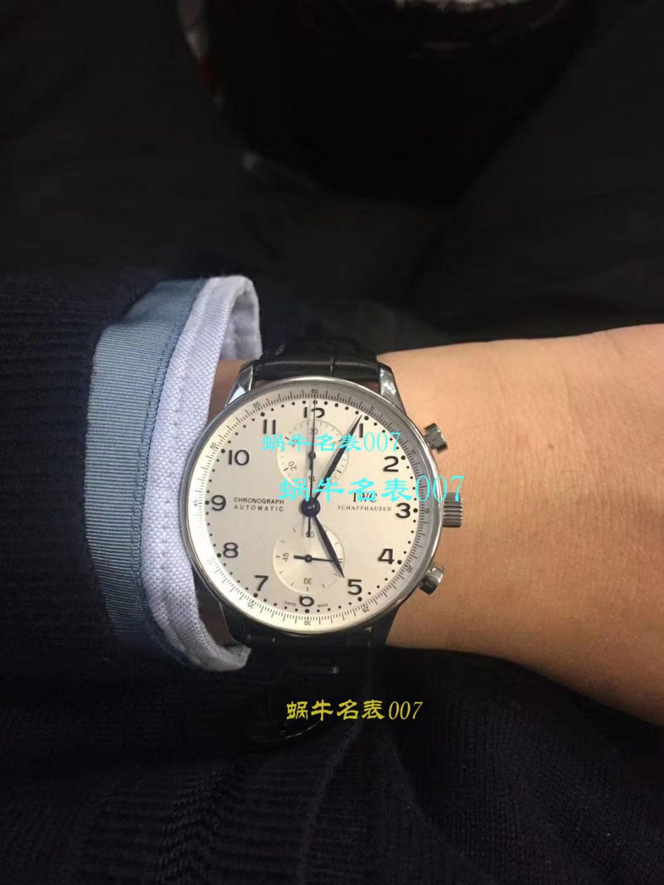 视频评测IWC万国表葡萄牙系列IW371446腕表(万国葡计蓝针)  YL厂V7版本   / WG275MM