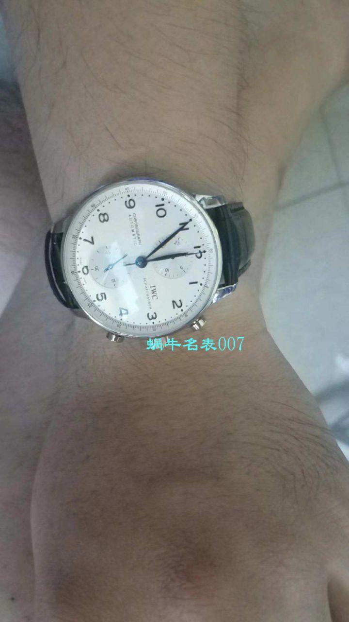 视频评测IWC万国表葡萄牙系列IW371446腕表(万国葡计蓝针)  YL厂V7版本   / WG275MM
