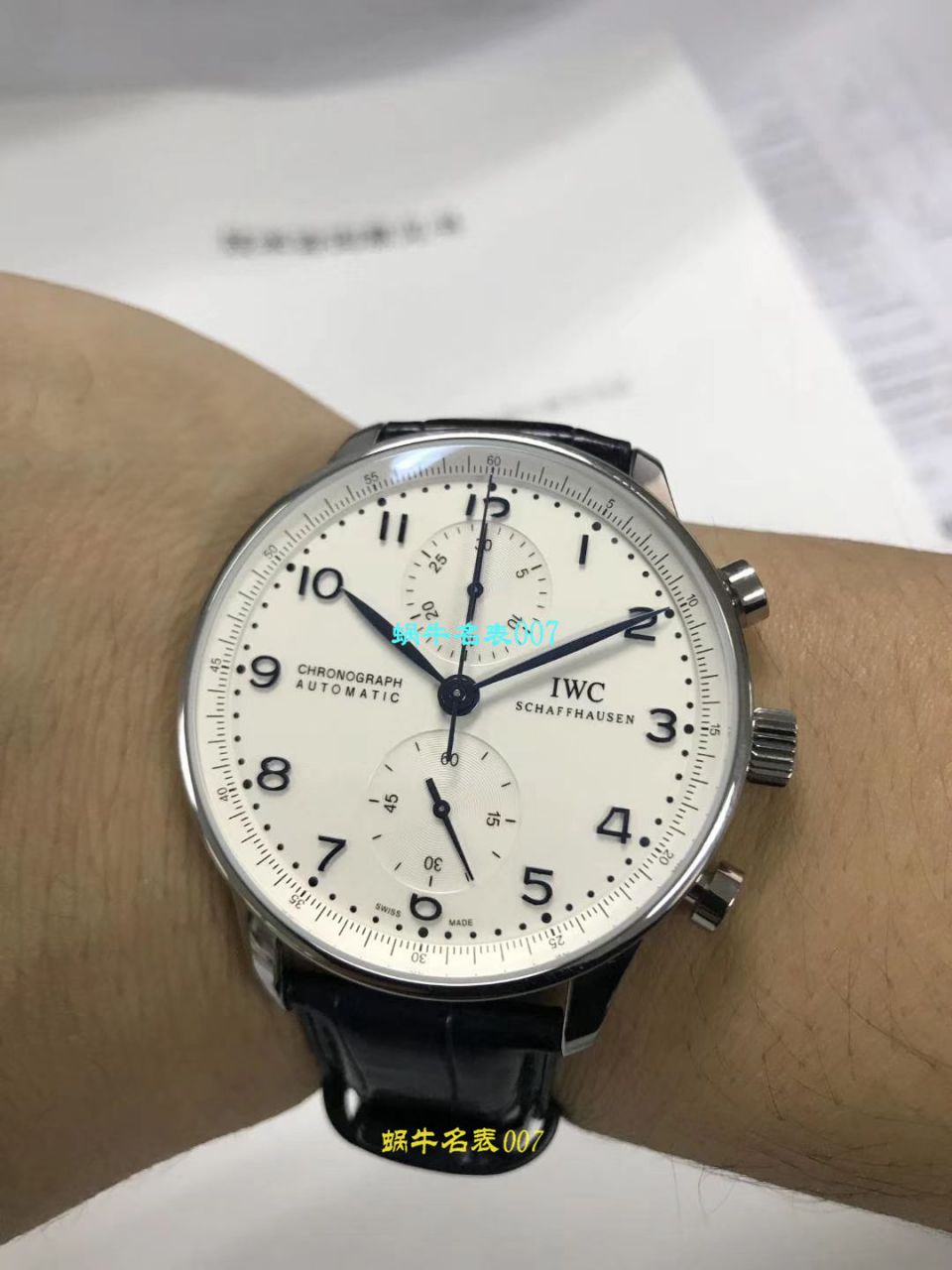 视频评测IWC万国表葡萄牙系列IW371491腕表  YL厂V7版本万国葡计   / WG315MM