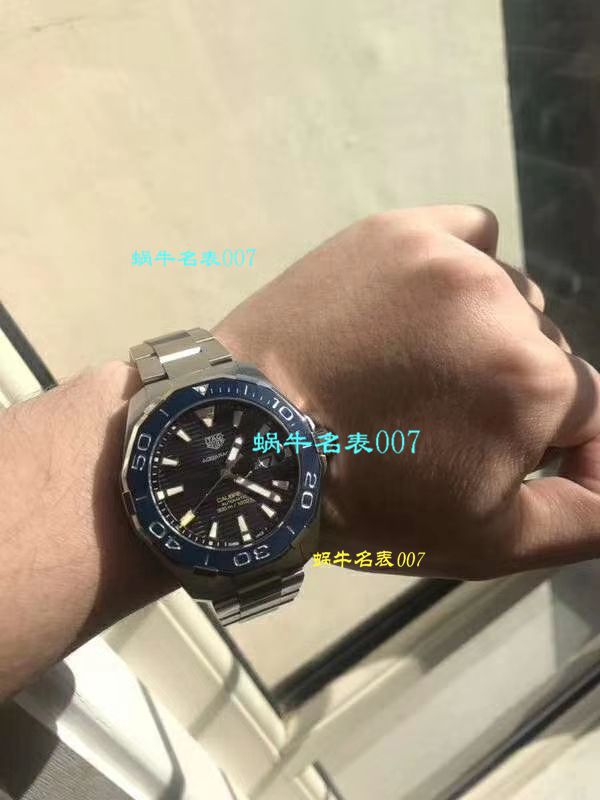 视频评测原单牛货  泰格豪雅竞潜系列WAY201B.BA0927腕表，WAY201A.BA0927双面 / TG053MM