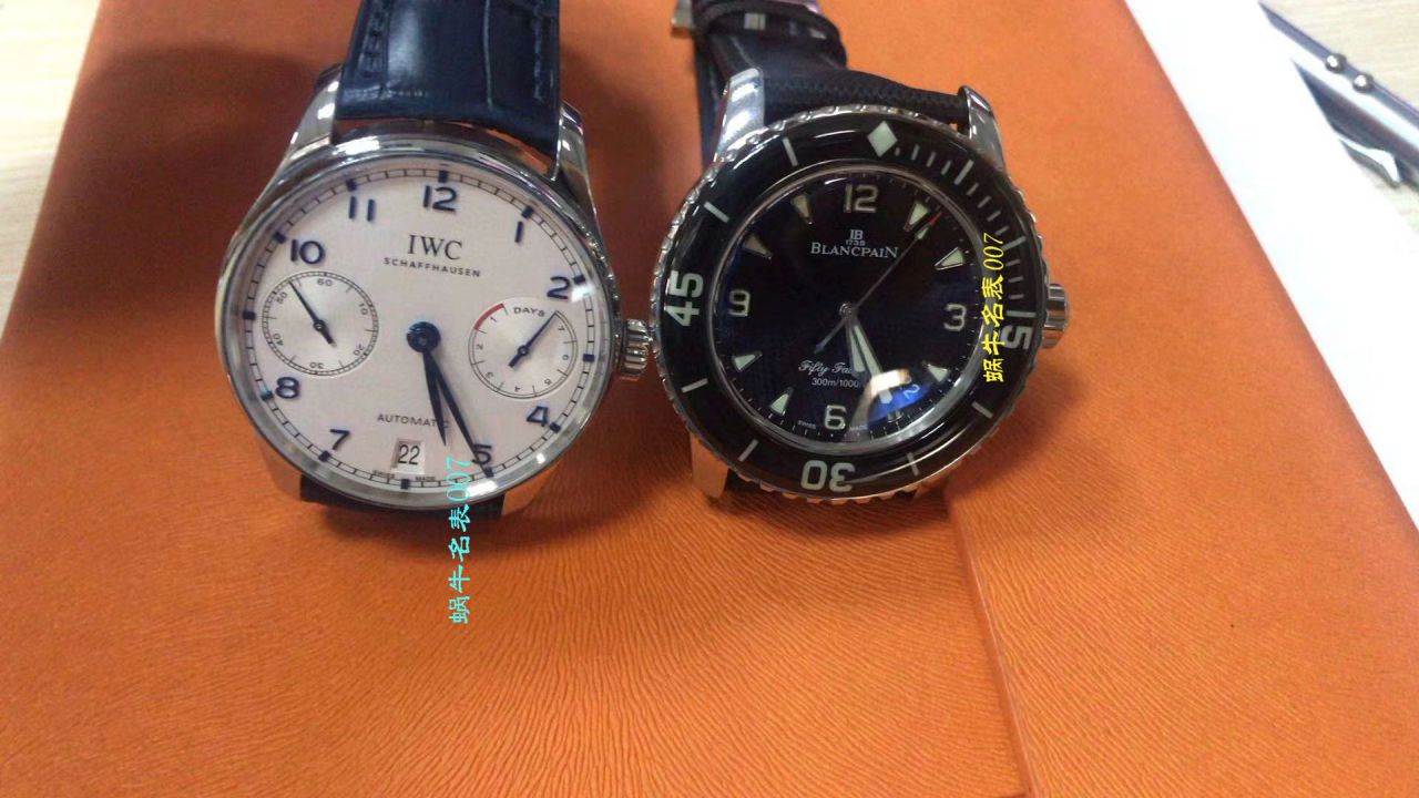视频评测ZF厂宝珀五十噚  Blancpain宝珀五十噚系列 5015D-1140-52B腕表 / BP061