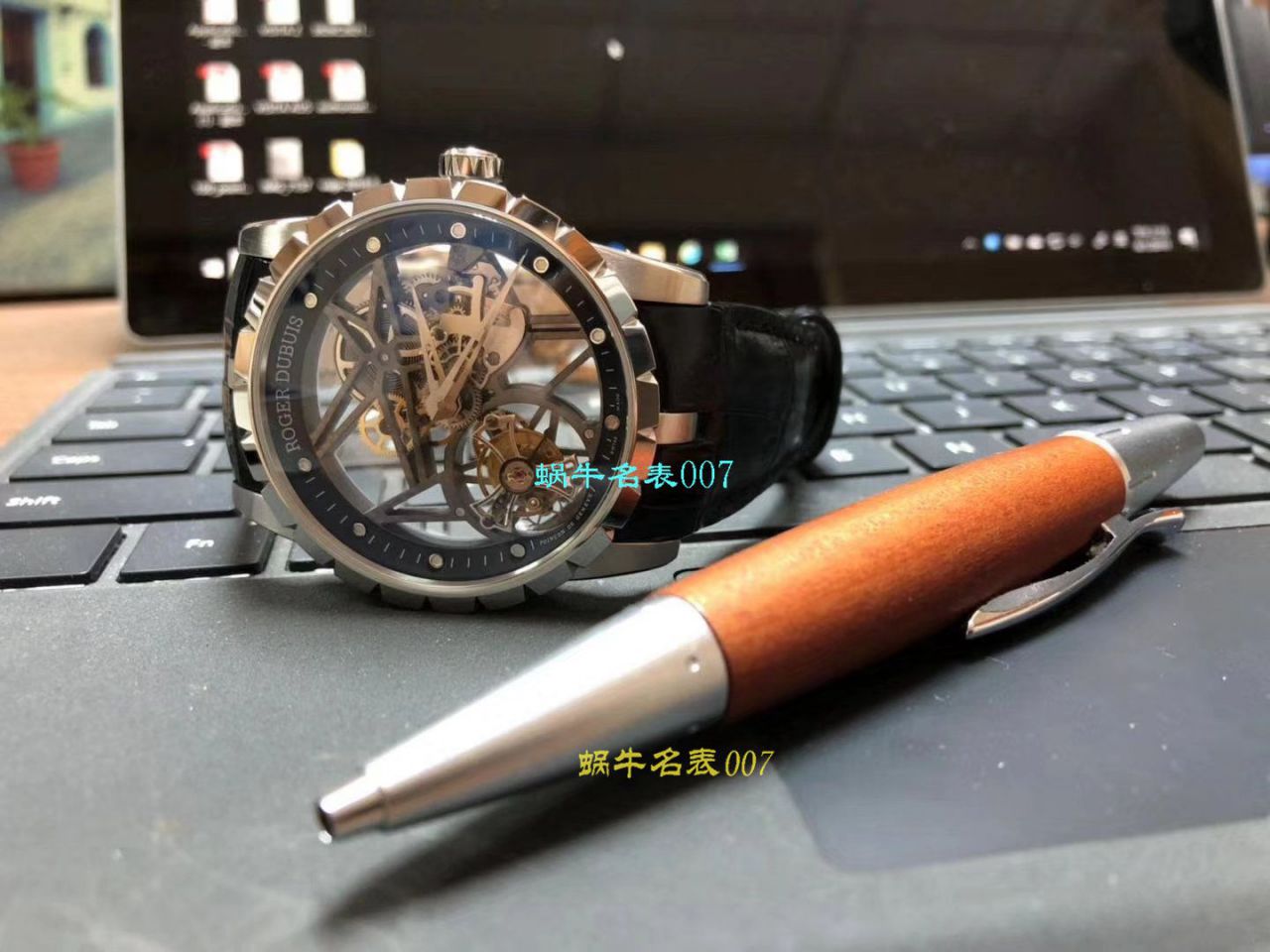   BBR  罗杰杜彼EXCALIBUR（王者系列）系列RDDBEX0392陀飞轮腕表 / LJ029