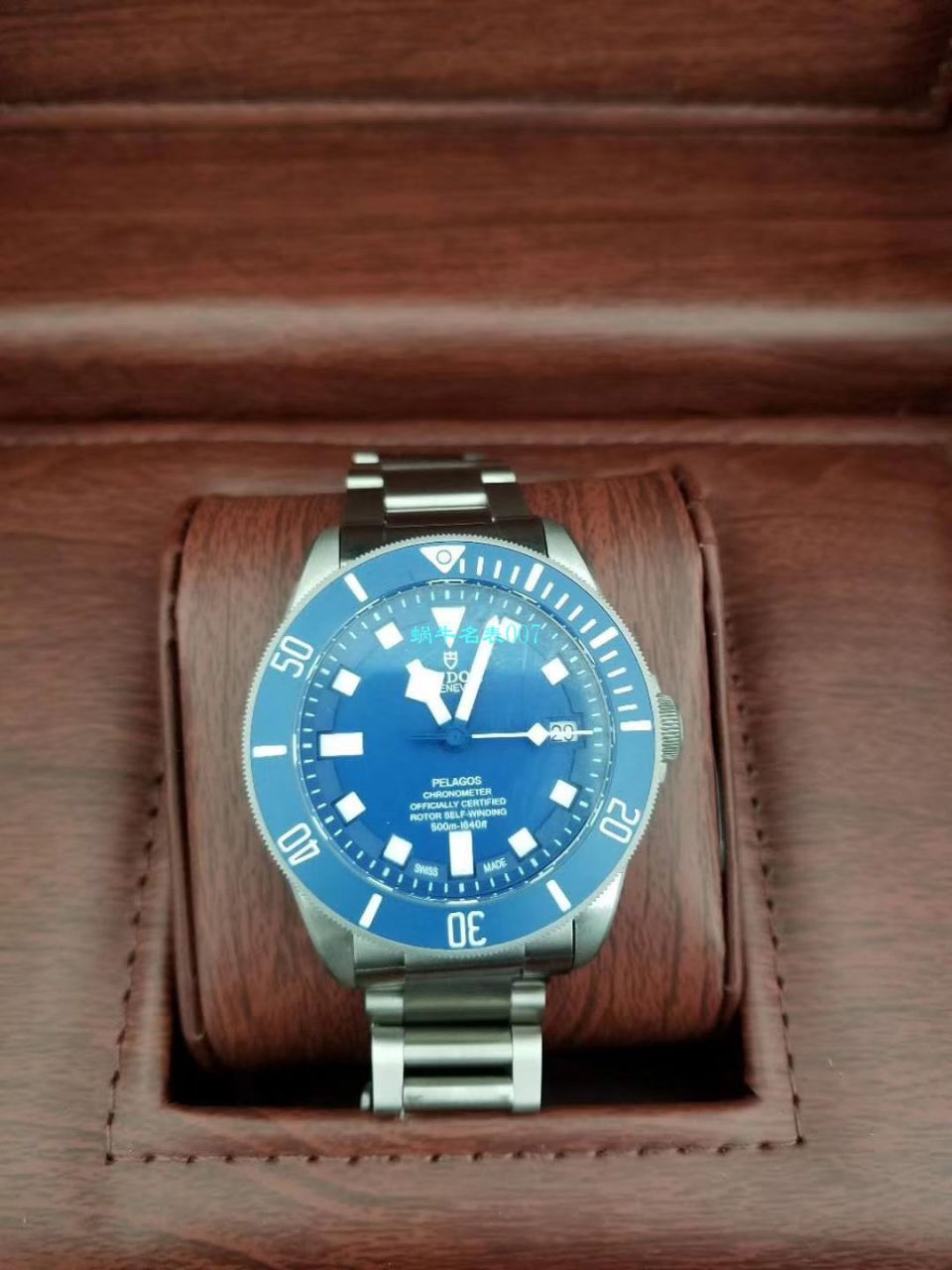   视频测评  XF厂帝舵PELAGOS 25600TB蓝钛土豆蓝战斧 / DTbb017A