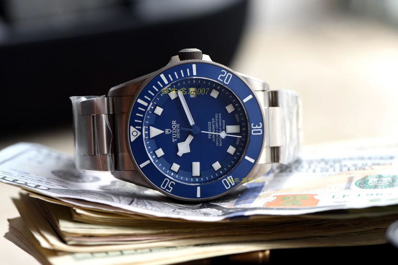   视频测评  XF厂帝舵PELAGOS 25600TB蓝钛土豆蓝战斧 / DTbb017A