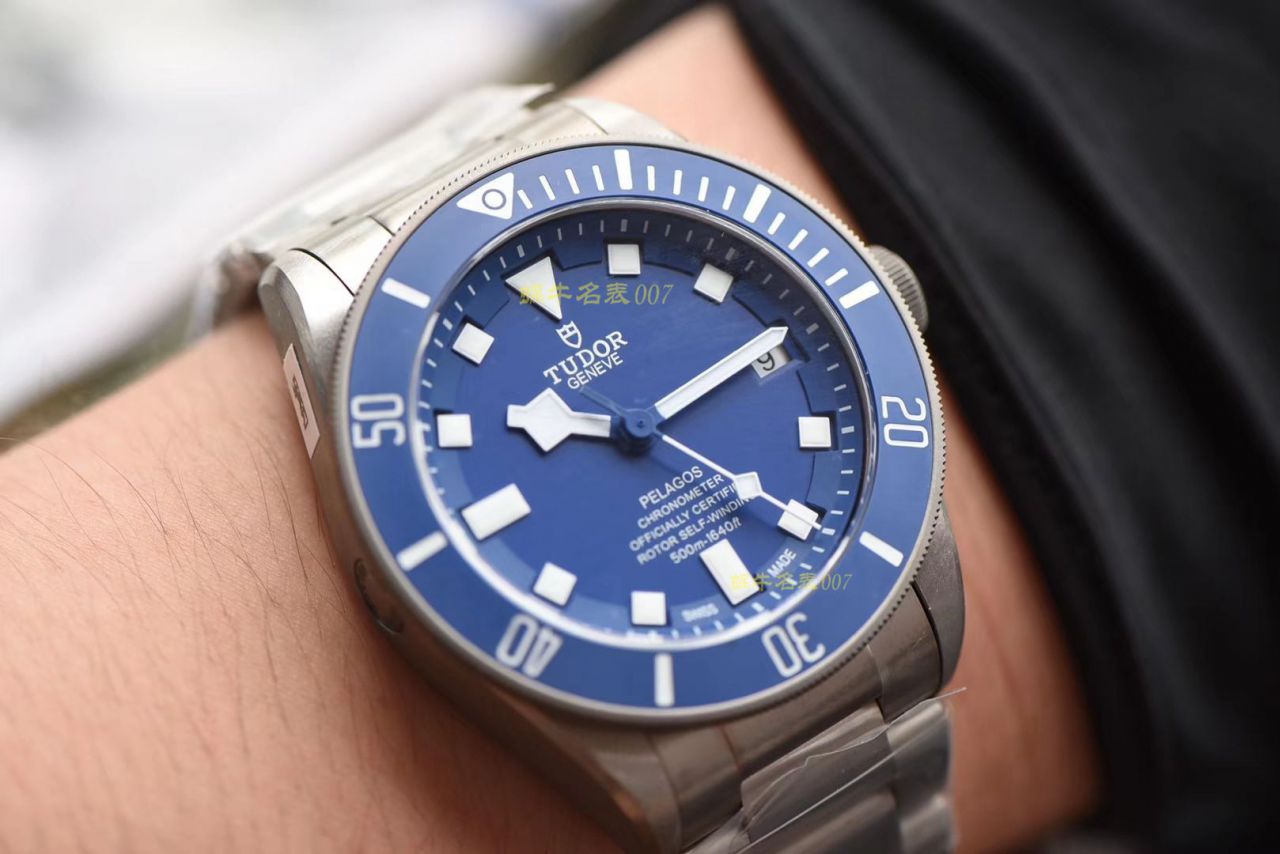   视频测评  XF厂帝舵PELAGOS 25600TB蓝钛土豆蓝战斧 / DTbb017A