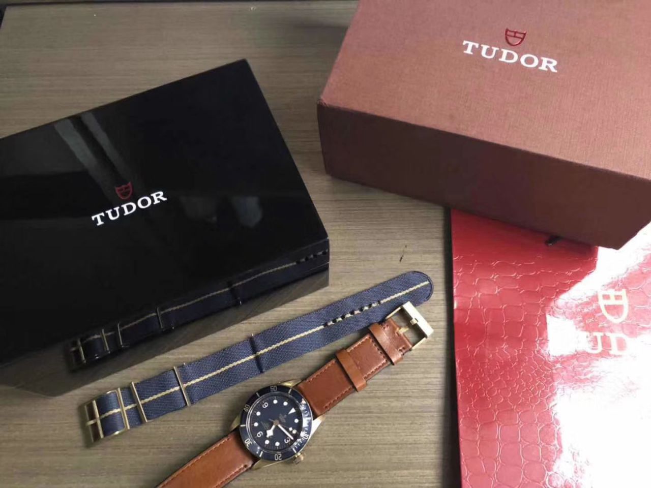   独家视频解析    XF厂帝舵TUDOR启承系列帝驼蓝铜花 / DTBB030
