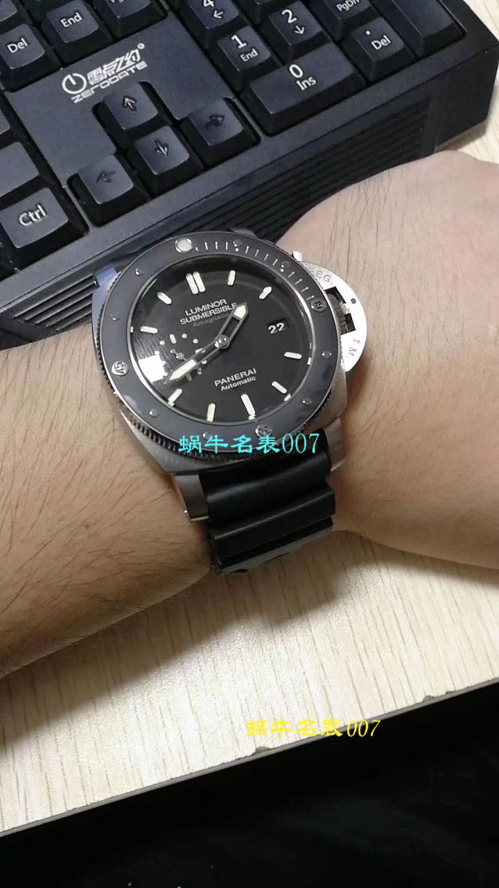 视频评测表哪里买、表能买吗  新一代深水利器! VS厂沛纳海PAM00389 P9000 自主研发升级版V2机芯  / VS00389