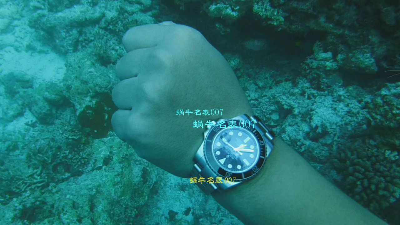  哪里能买到好的瑞士表视频评测NOOB厂迄今为止最强ROLEX绿水鬼～V9版本黑水鬼 / FK07