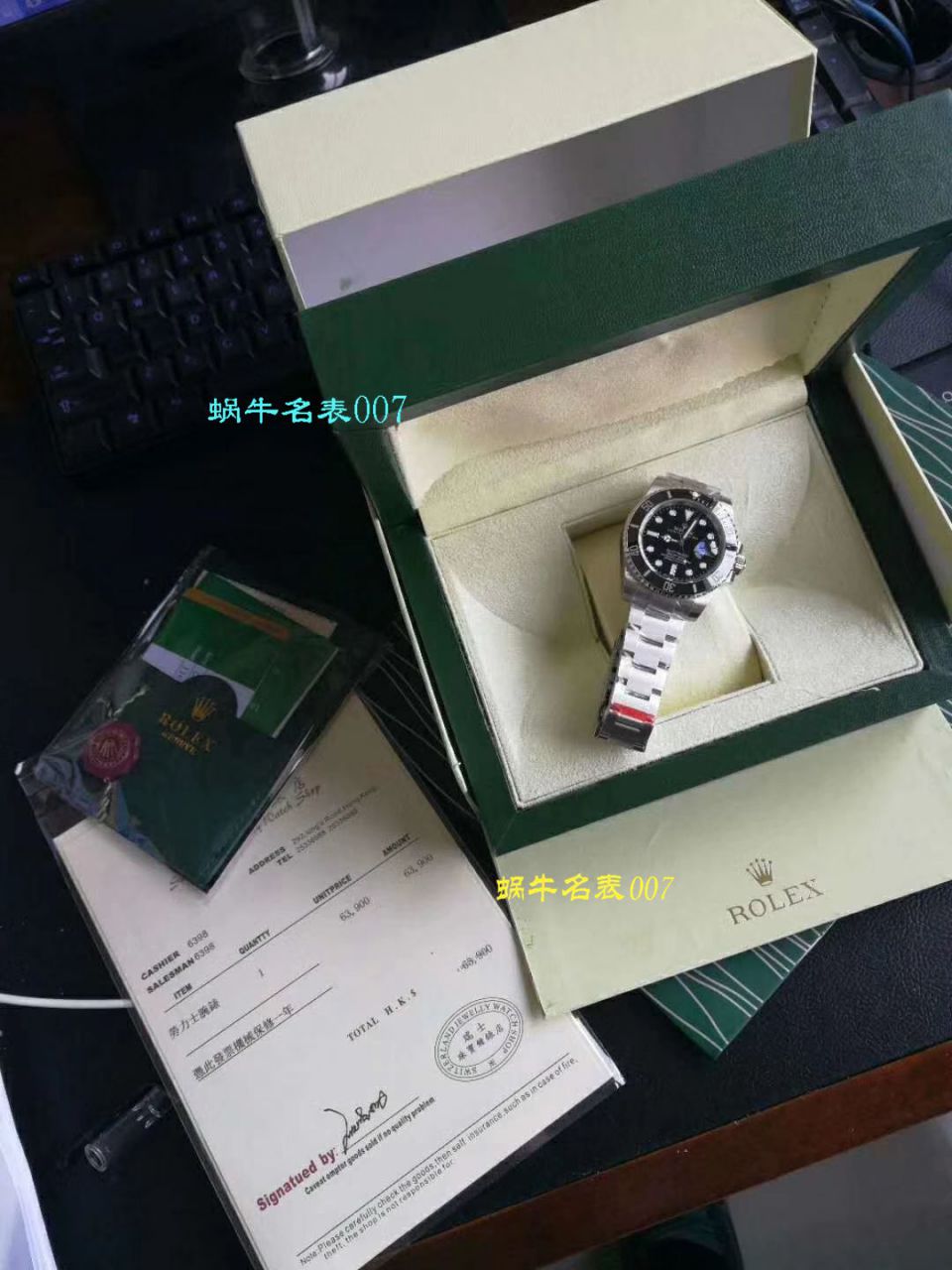   NOOB厂V9版本904L不锈钢版本  劳力士潜航者型116610LV-97200 绿盘腕表(绿水鬼)、116610LN-97200 《黑水鬼》 / RCB199