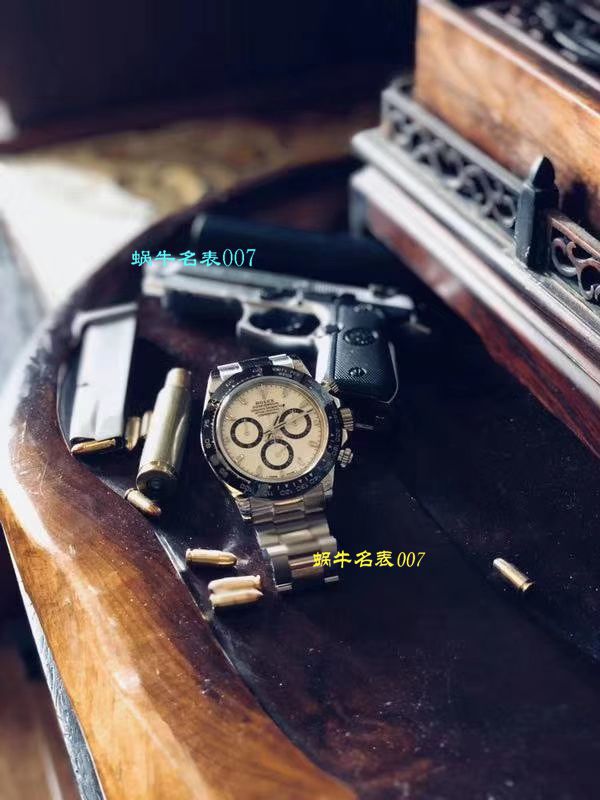 劳力士宇宙计型迪通拿系列116500LN-78590白盘腕表熊猫迪  最新升级版904L迪通拿，速度来秒，N厂神作～原装结构4130迪通拿   / R296