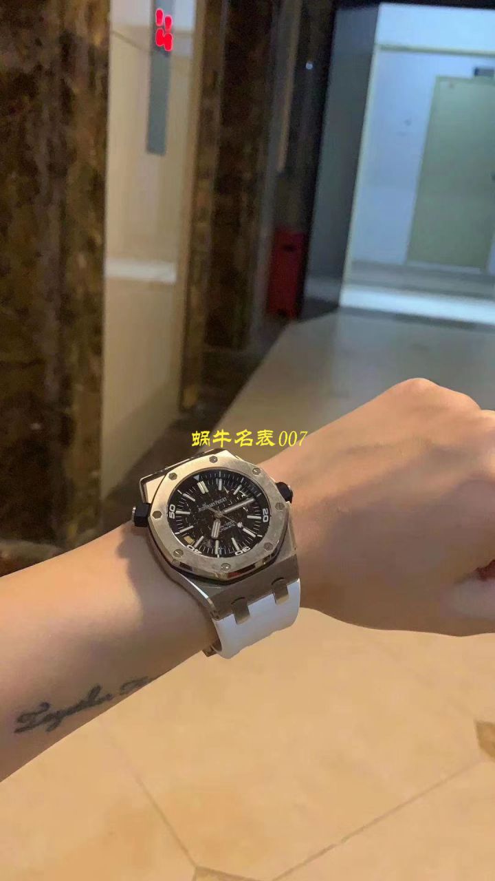   JF视频评测爱彼皇家橡树离岸型系列15703ST.OO.A002CA.01腕表，全新V9S超强版正式闪亮登场 / AP156