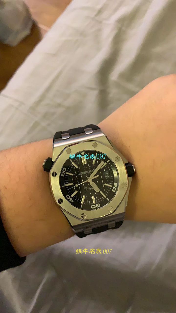   JF视频评测爱彼皇家橡树离岸型系列15703ST.OO.A002CA.01腕表，全新V9S超强版正式闪亮登场 / AP156