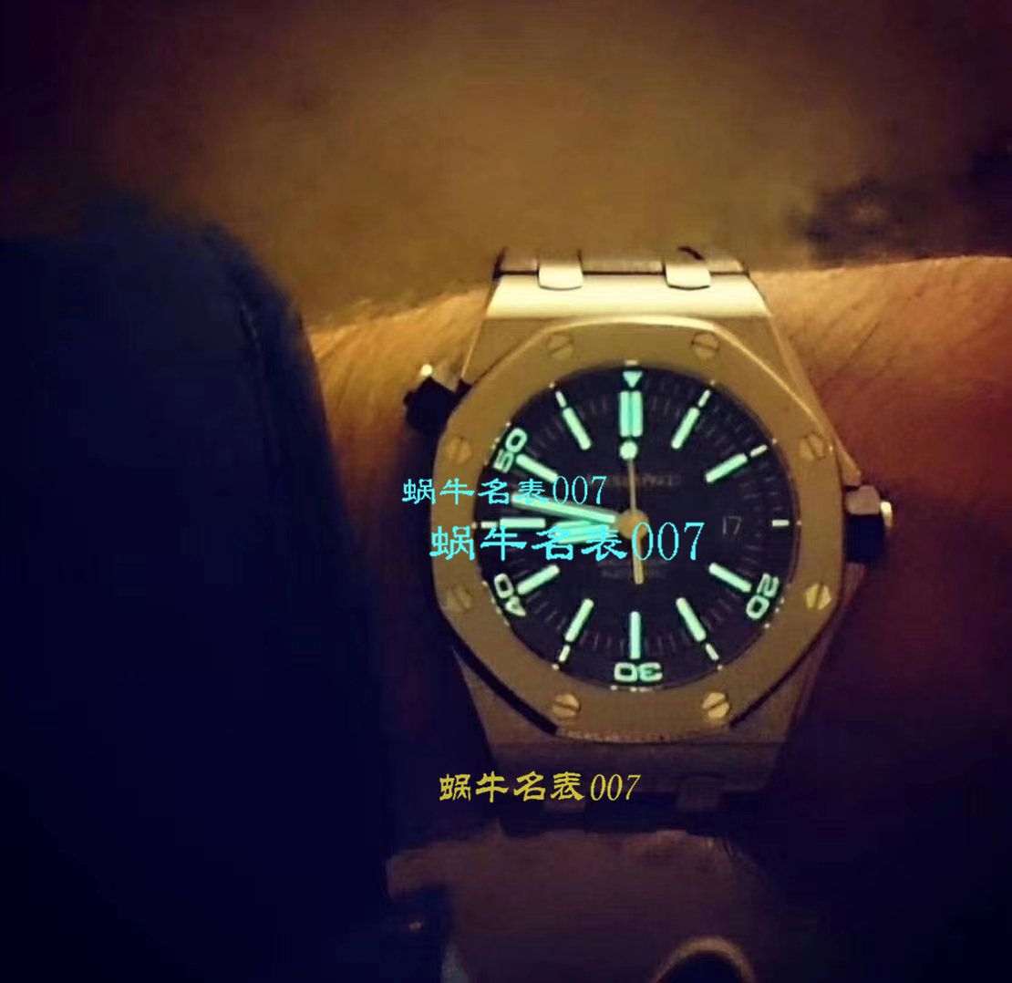   JF视频评测爱彼皇家橡树离岸型系列15703ST.OO.A002CA.01腕表，全新V9S超强版正式闪亮登场 / AP156