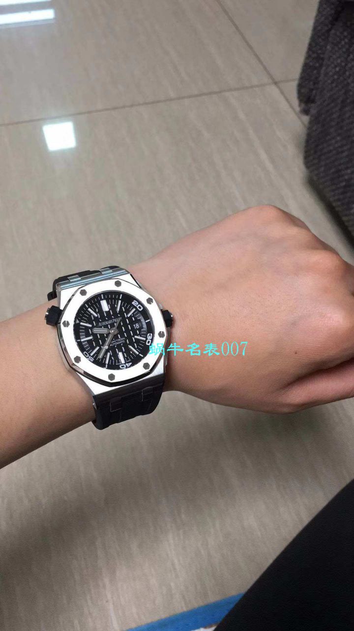   JF视频评测爱彼皇家橡树离岸型系列15703ST.OO.A002CA.01腕表，全新V9S超强版正式闪亮登场 / AP156