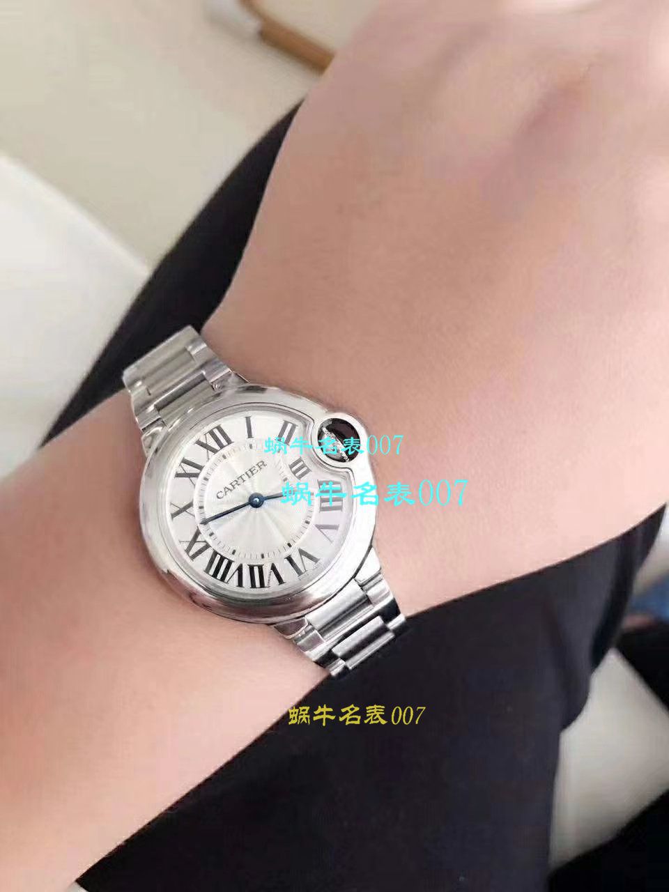   视频测评V6厂高卡地亚蓝气球系列W6920084女士33毫米石英腕表 / KAC080